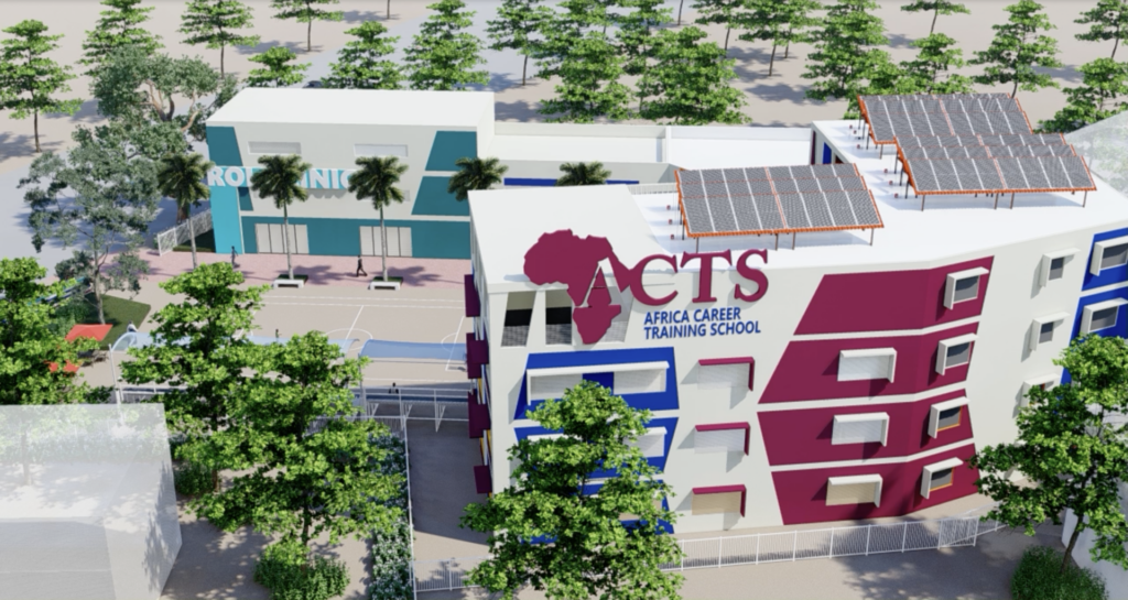 非洲職訓學校建校